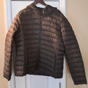 Narrow Channel Thin Puffer Jacket